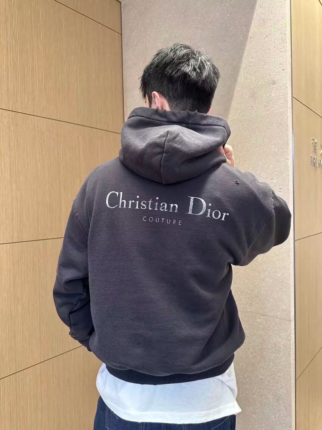 Dior Black Hoodie