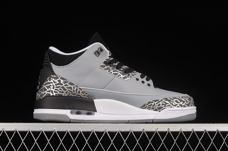 AIR JORDAN 3 RETRO WOLF GREY/BLACK/WHITE