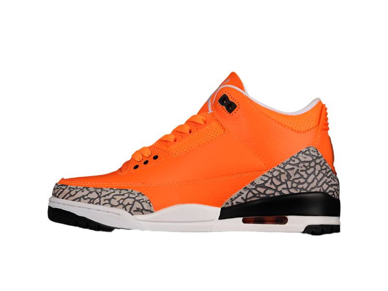 AIR JORDAN 3 RETRO ORANGE/WHITE/BLACK