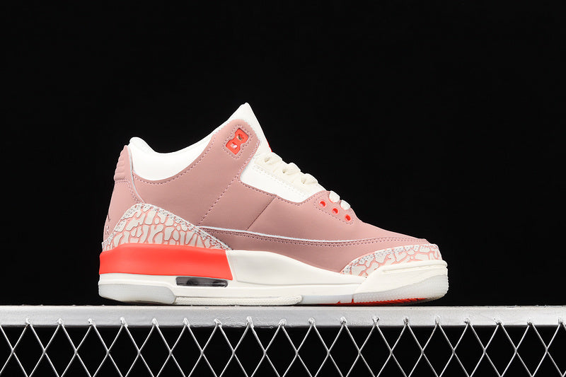 AIR JORDAN 3 RETRO SAIL/RUST PINK/WHITE/CRIMSON