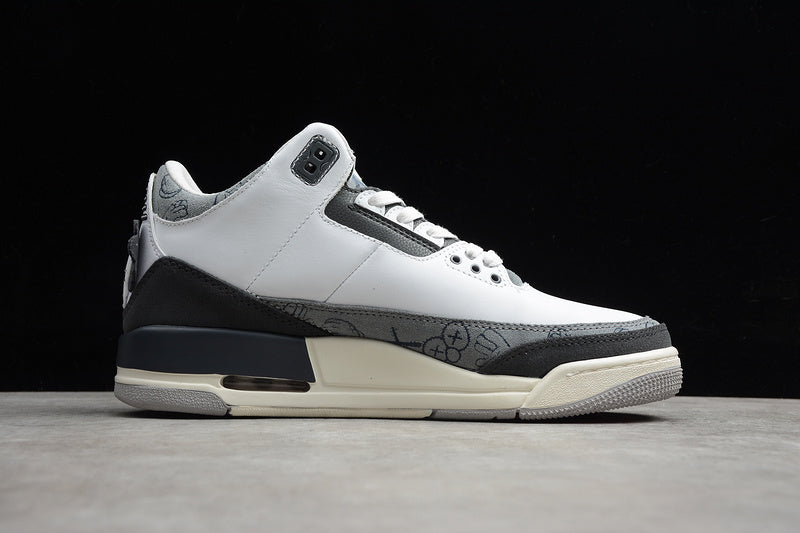 AIR JORDAN 3 WHITE/BLACK/GREY