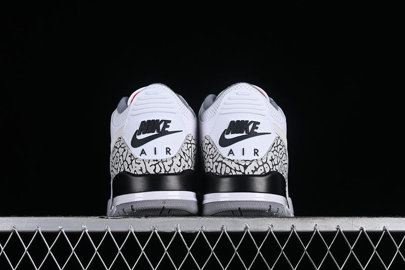 AIR JORDAN 3 RETRO JTH NRG WHITE/FIRE RED-BLACK-WHITE