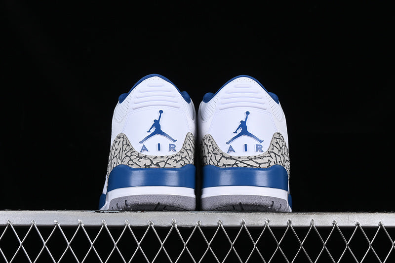 AIR JORDAN RETRO 3 WHITE/GREY/BLACK/BLUE