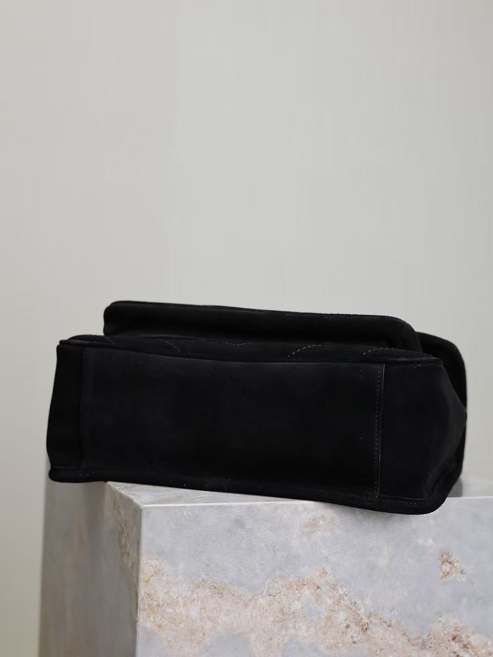 Saint Laurent Black Grain de Poudre Bag