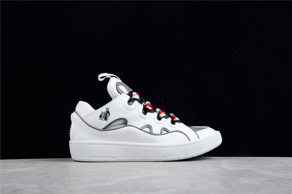 Lanvin White and Grey Sneaker