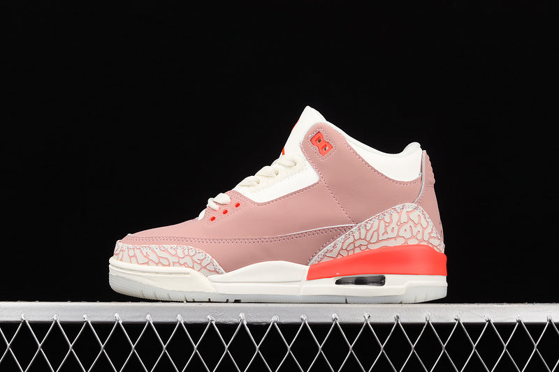 AIR JORDAN 3 RETRO SAIL/RUST PINK/WHITE/CRIMSON