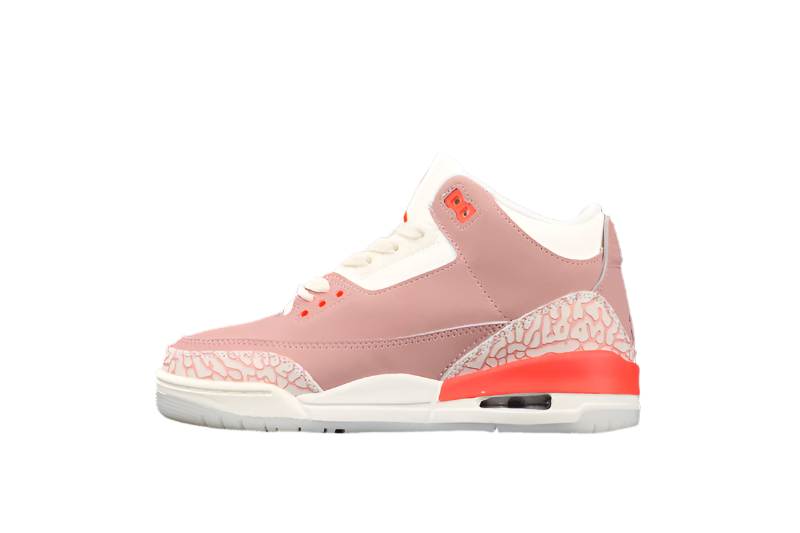 AIR JORDAN 3 RETRO SAIL/RUST PINK/WHITE/CRIMSON