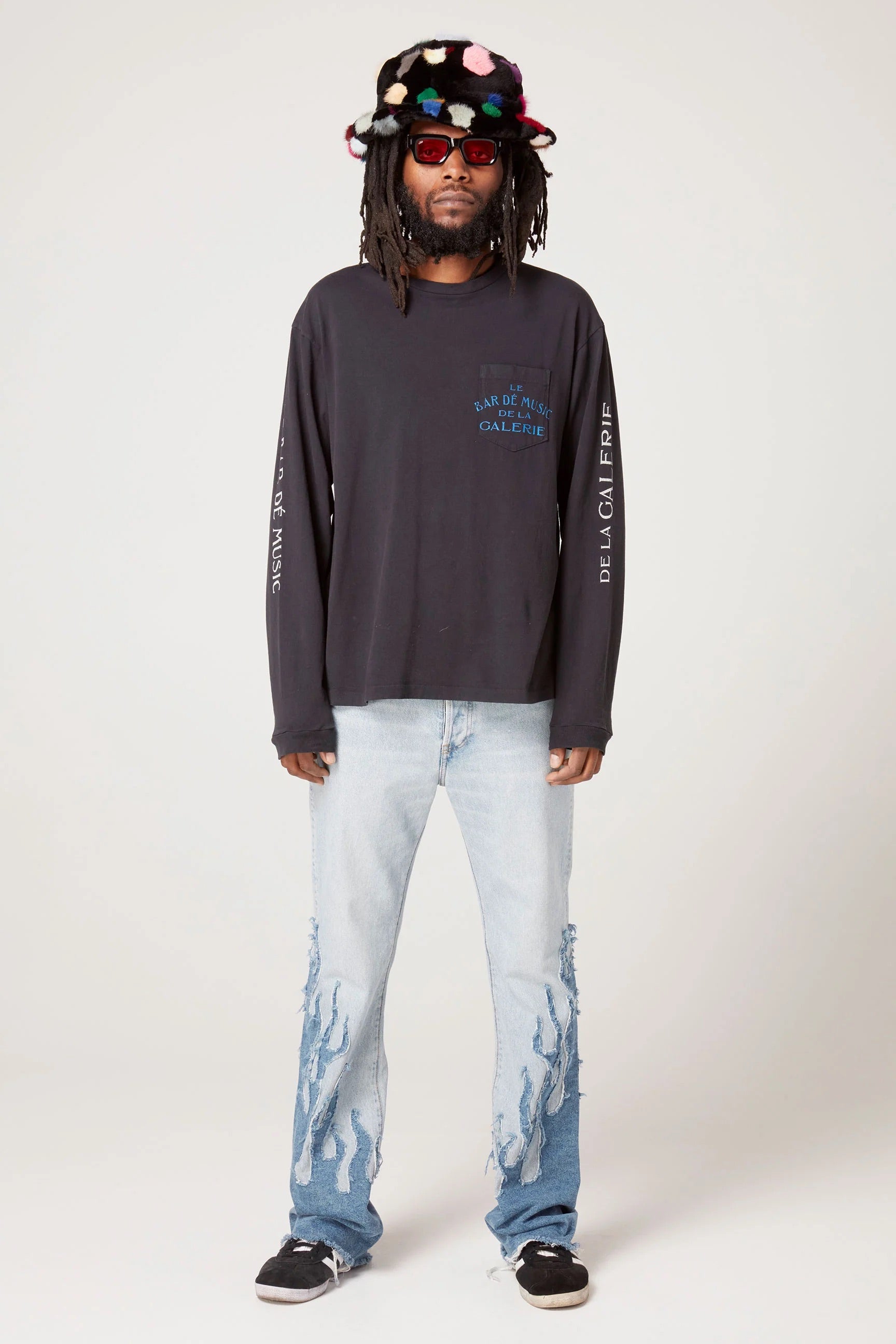 GALLERY DEPT LE BAR MUSIC DE LA LERIE LONGSLEEVE TEE