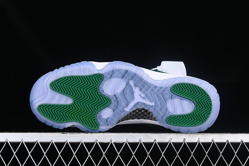 AIR JORDAN 11 RETRO WHITE/GREEN