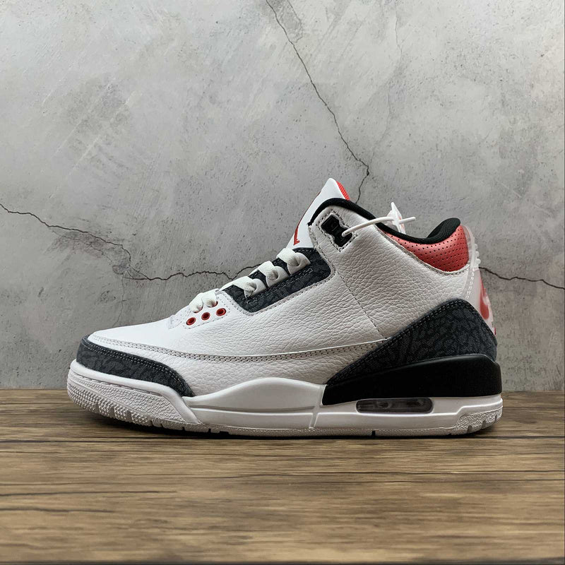 AIR JORDAN 3 RETRO DENIM SE FIRE RED WHITE/FIRE RED/BLACK