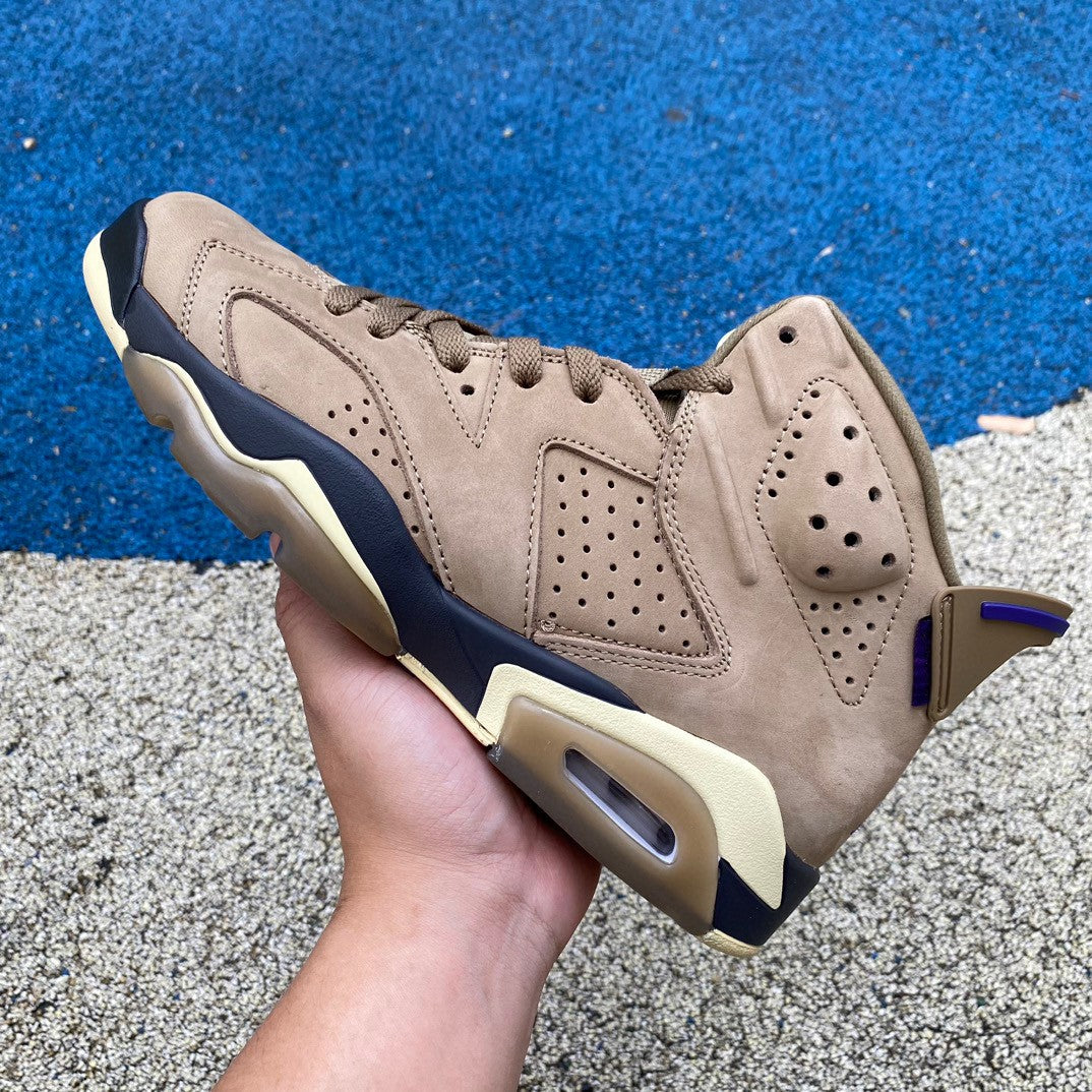 Jordan 6 WMNS Gore-Tex “Brown Kelp