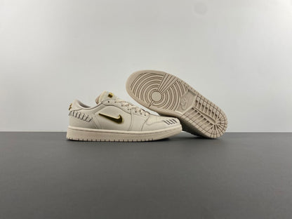 Air Jordan 1 Low "Sail/White Gold"
