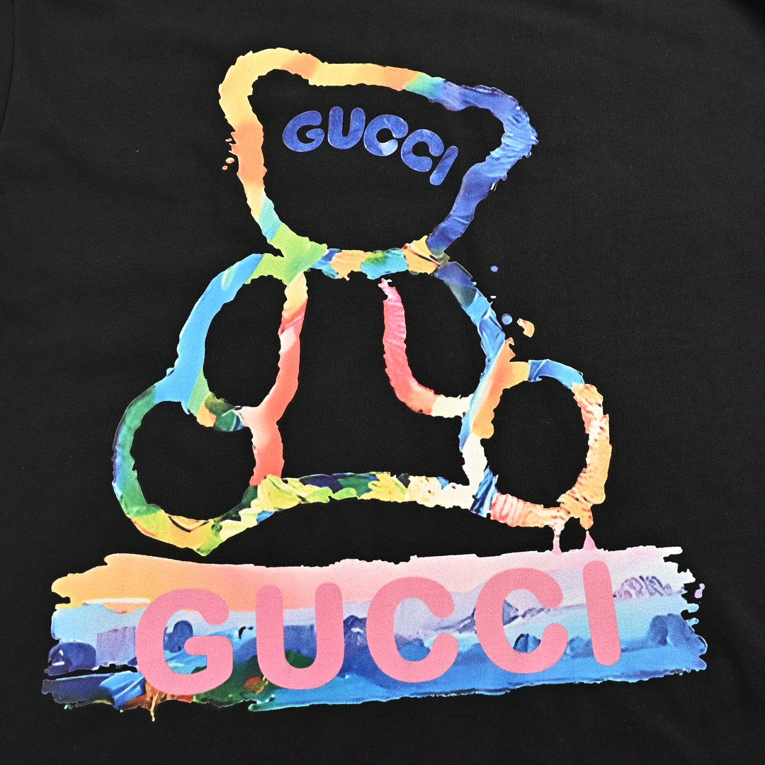 G*u*i teddy bear graphic t-shirt