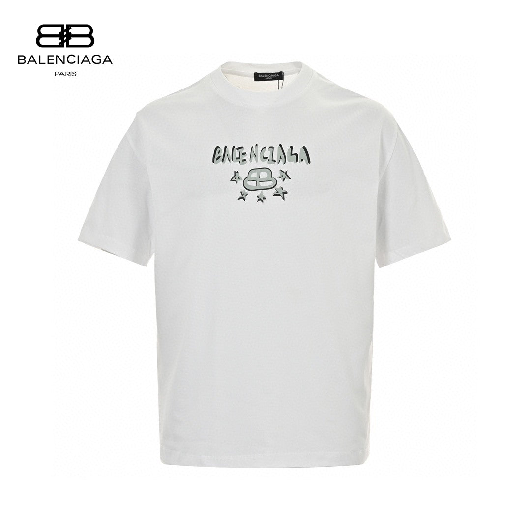 Ba*len*cia*ga t-shirt - star graphic