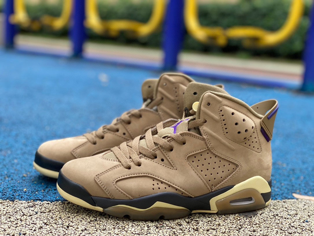 Jordan 6 WMNS Gore-Tex “Brown Kelp