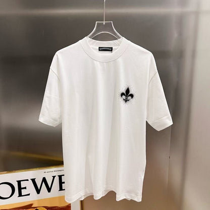 Chrome Hearts Classic Crewneck T-Shirt in White/Black