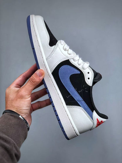 Nike Air Jordan 1 Low – White / University Blue / Black