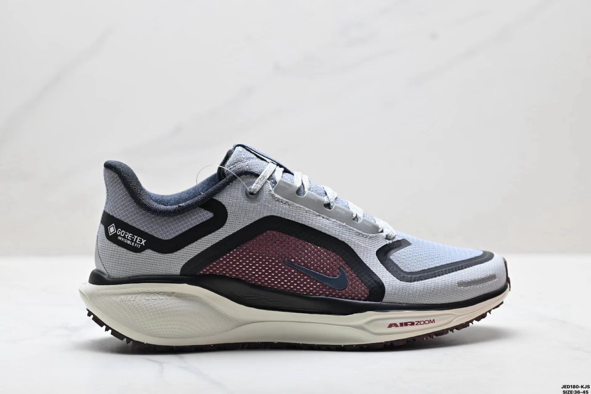 Nike Air Zoom Pegasus 41 "Grey/Red" – Performance Meets Pop