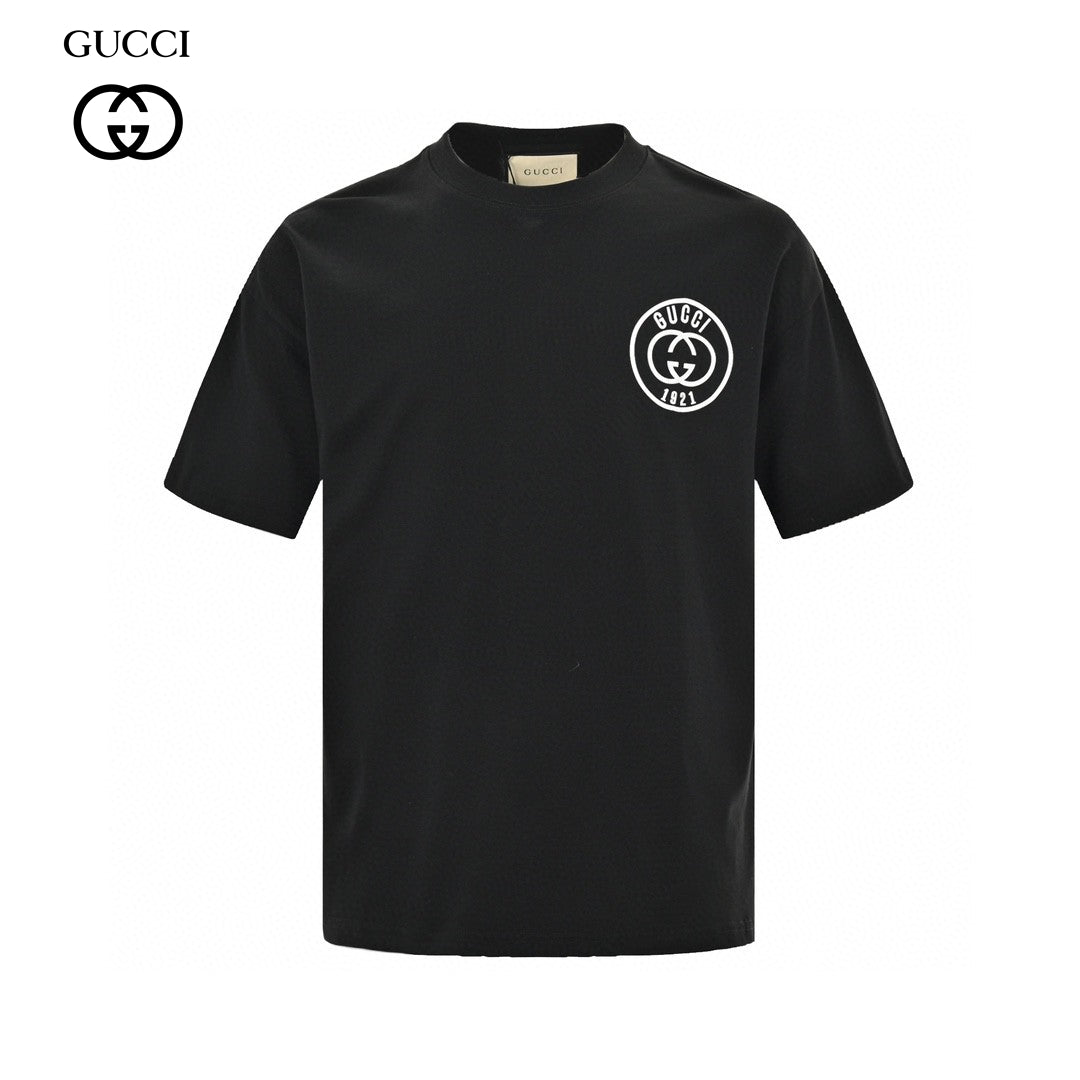 G*u*i 1921 logo graphic t-shirt (black)