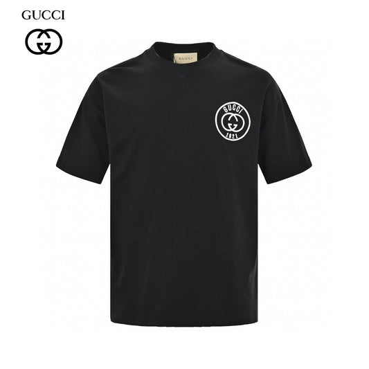 Gucci 1921 Logo Graphic T-Shirt (Black) Primereps