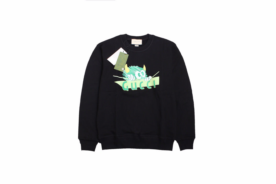 G*u*i monster graphic sweatshirt