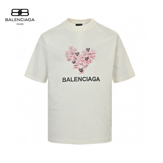 Balenciaga Love Notes T-Shirt in White Primereps