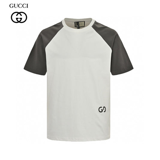 Gucci Two-Tone T-Shirt with GG Logo Primereps