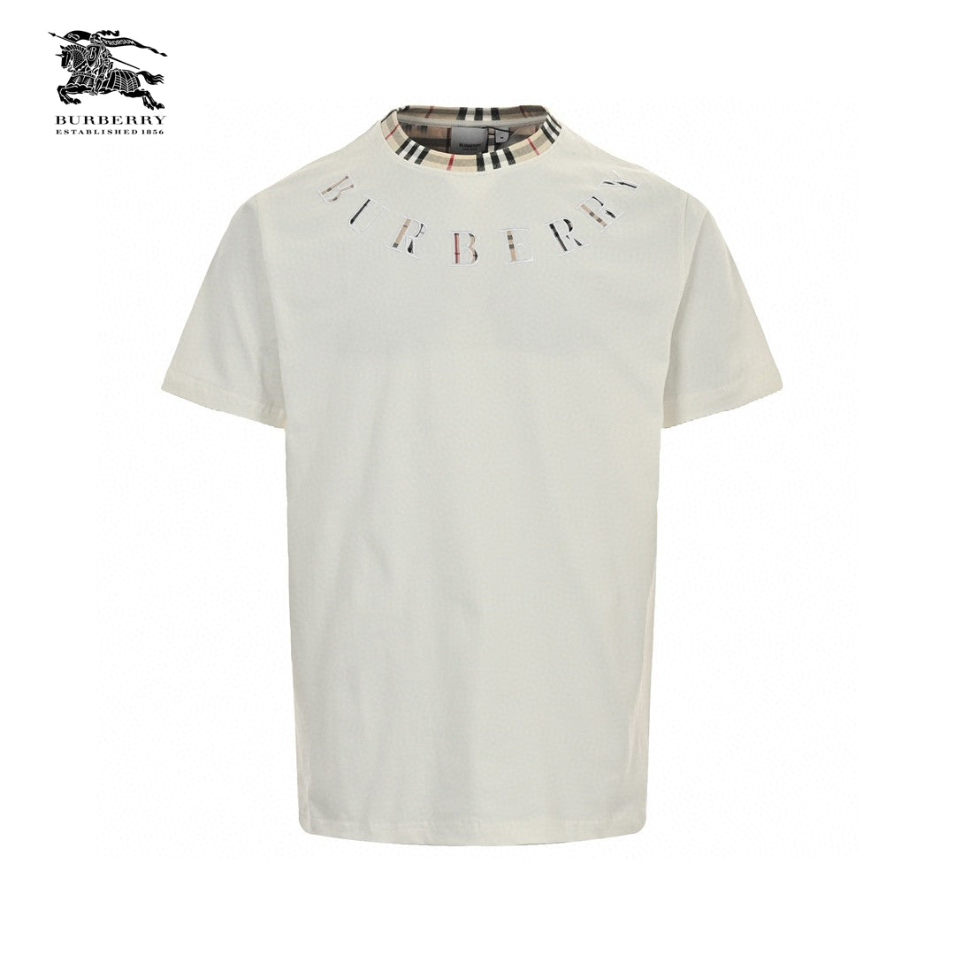 Burberry Logo Collar Detail T-Shirt Primereps