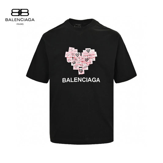 Balenciaga Love Notes T-Shirt in Black Primereps