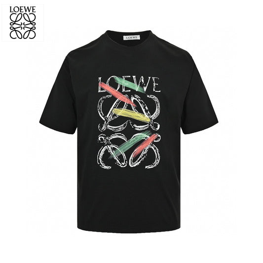 Loewe Graphic Logo T-Shirt (Black) Primereps