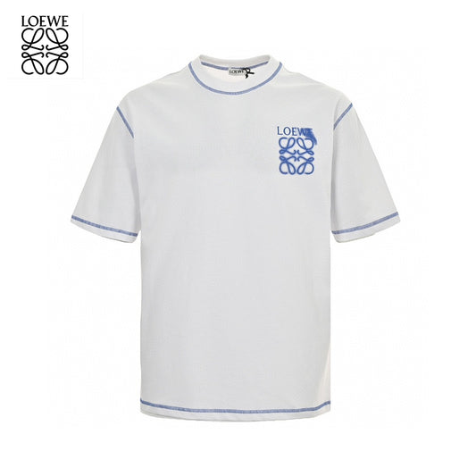 Loewe White Logo T-Shirt Primereps