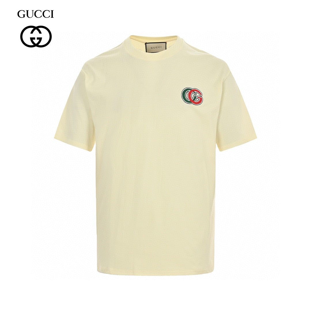 G*u*i interlocking gg cream t-shirt