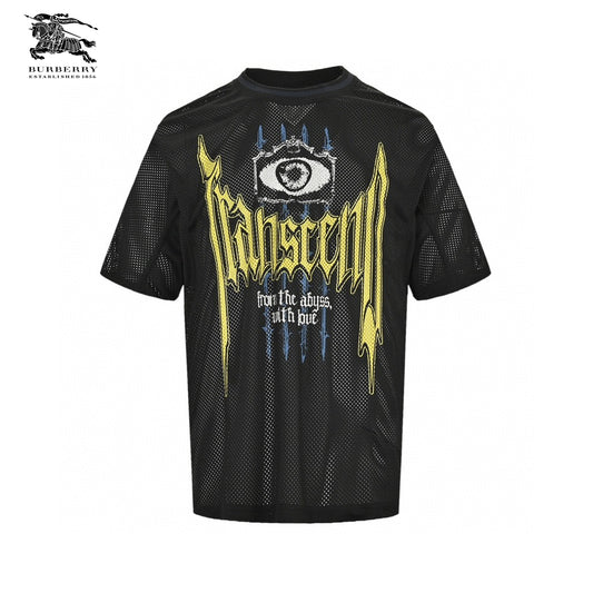 Burberry Gothic Mesh T-Shirt (Black) Primereps