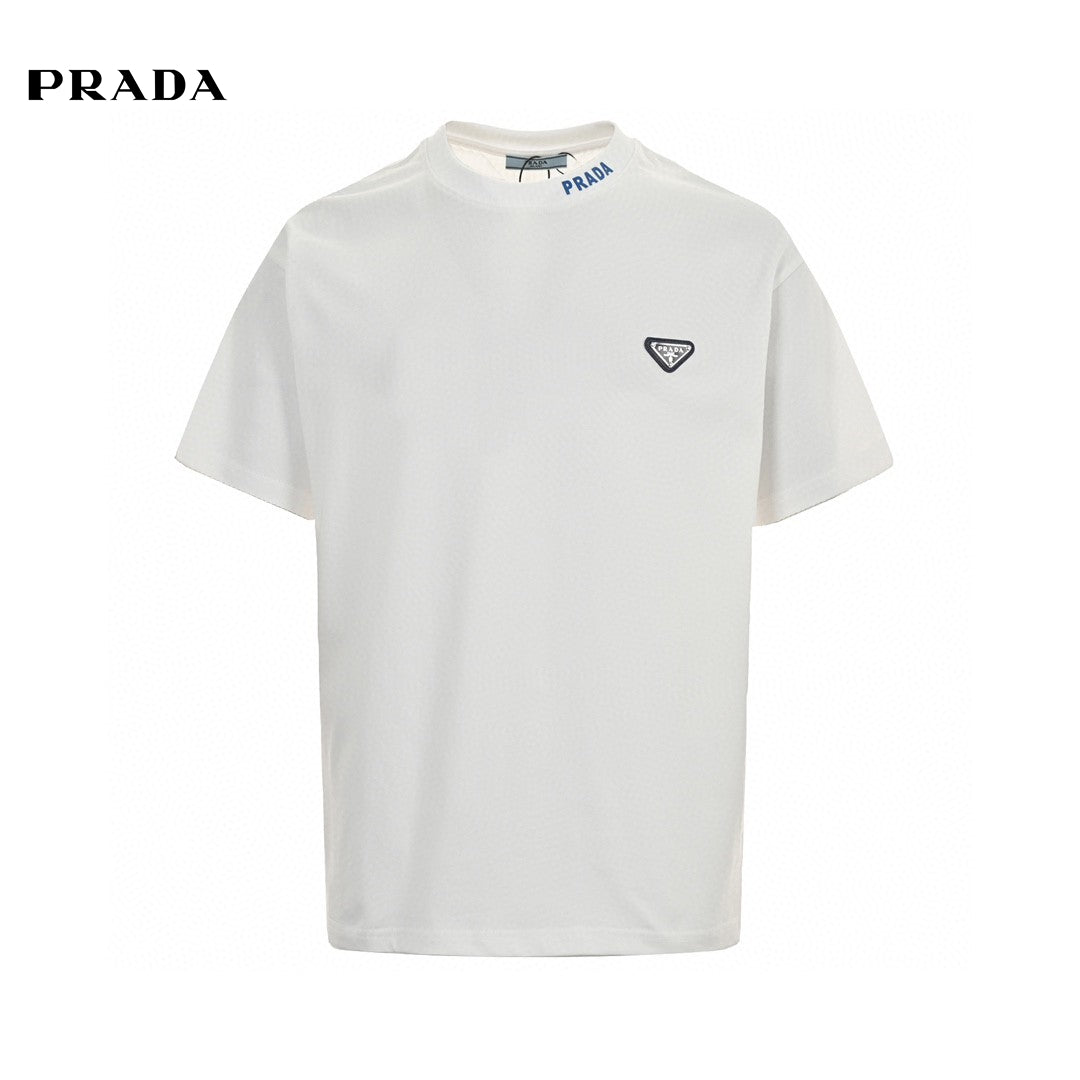 Pra*a milano logo t-shirt (white)