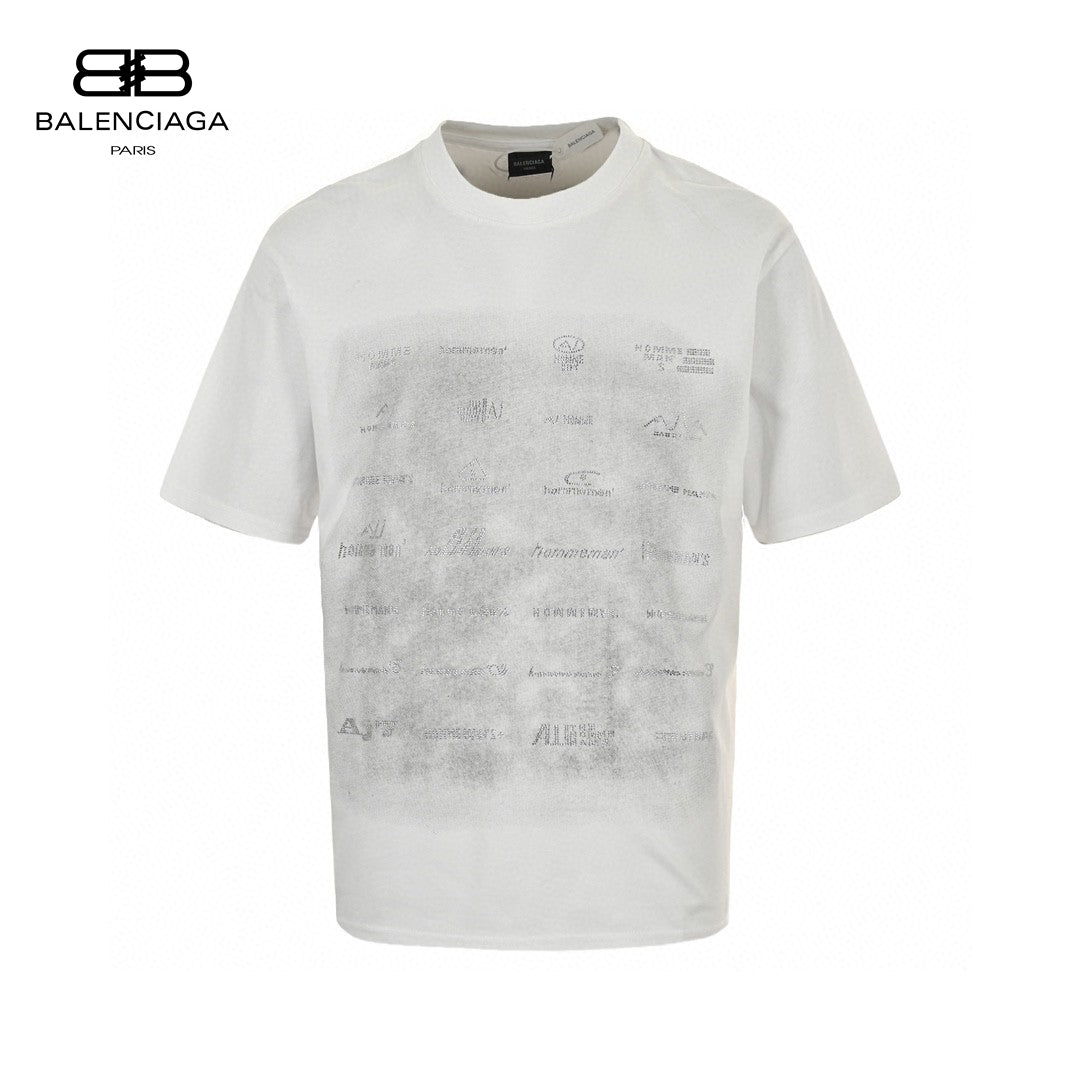 Balenciaga Graphic Print T-Shirt Primereps