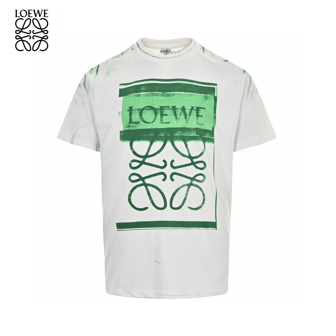 Loewe Green Graphic T-Shirt Primereps