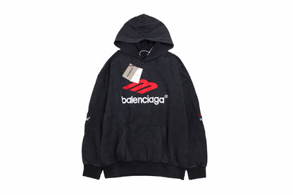 Balenciaga Black Hoodie Primereps