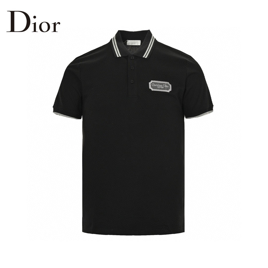 Dior Polo Shirt (Black) Primereps