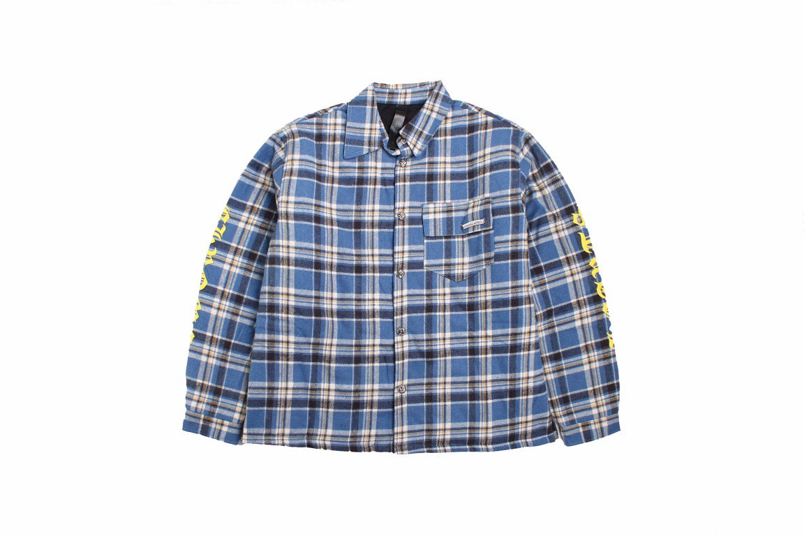 Burberry Blue Plaid Shirt Primereps