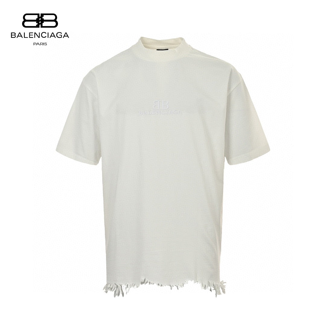 Balenciaga Fringe Hem T-Shirt primereps