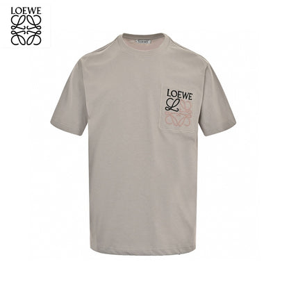 Loewe Pocket Logo T-Shirt in Beige