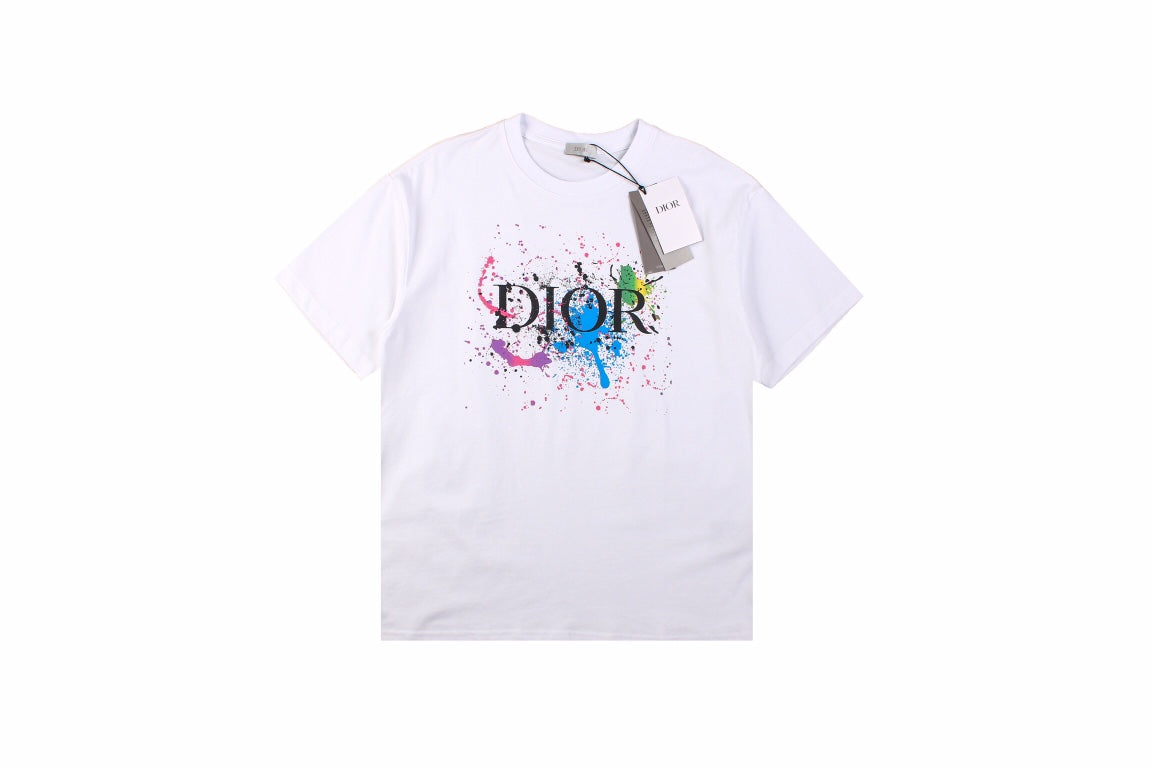 Dior Color Splash Graphic T-Shirt Primereps