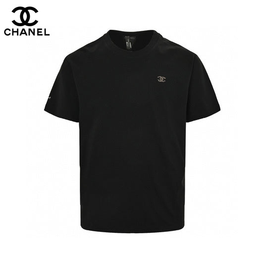 Chanel Classic Logo T-Shirt in Black Primereps