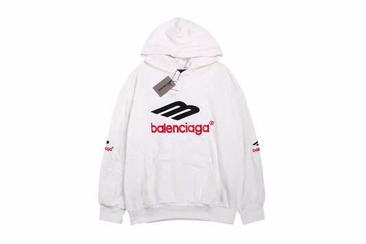 Balenciaga White Hoodie Primereps