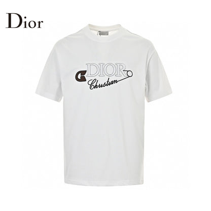 Dior Safety Pin Logo T-Shirt Primereps