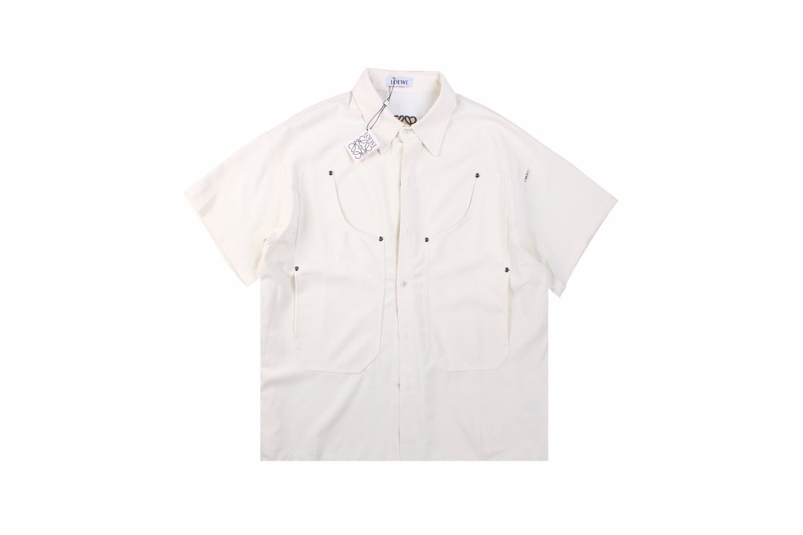 Loewe Utility Shirt - White Prmereps