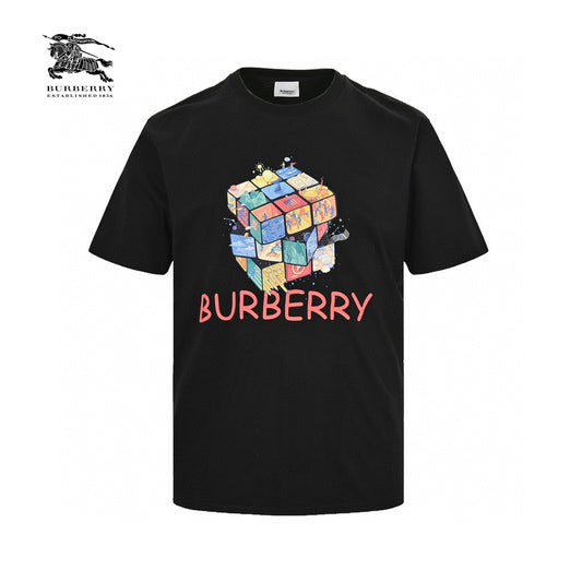 Burberry Rubik's Cube Graphic T-Shirt (Black) Primereps
