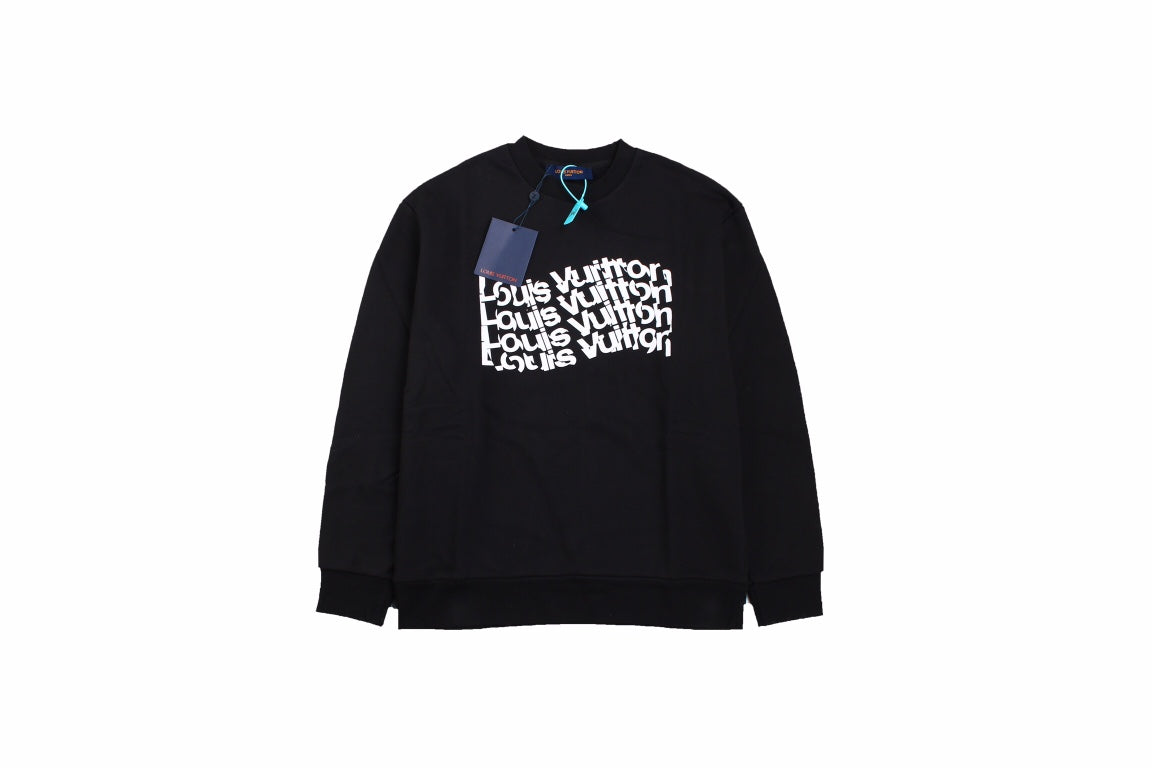 Prada Repeated Logo Sweatshirt Primereps