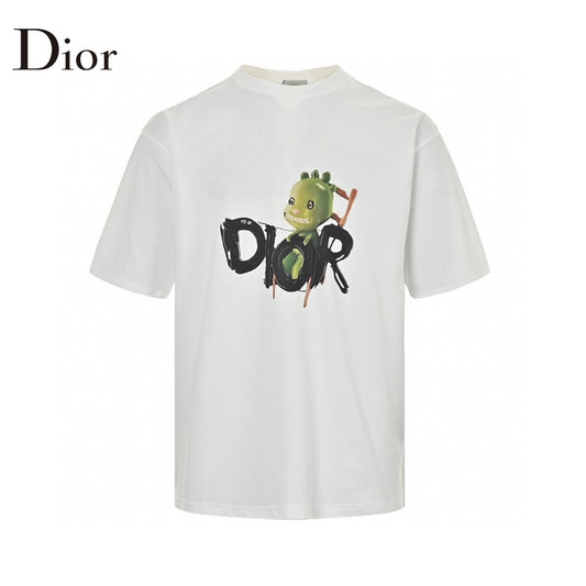 Dior Green Monster Graphic T-Shirt Primereps