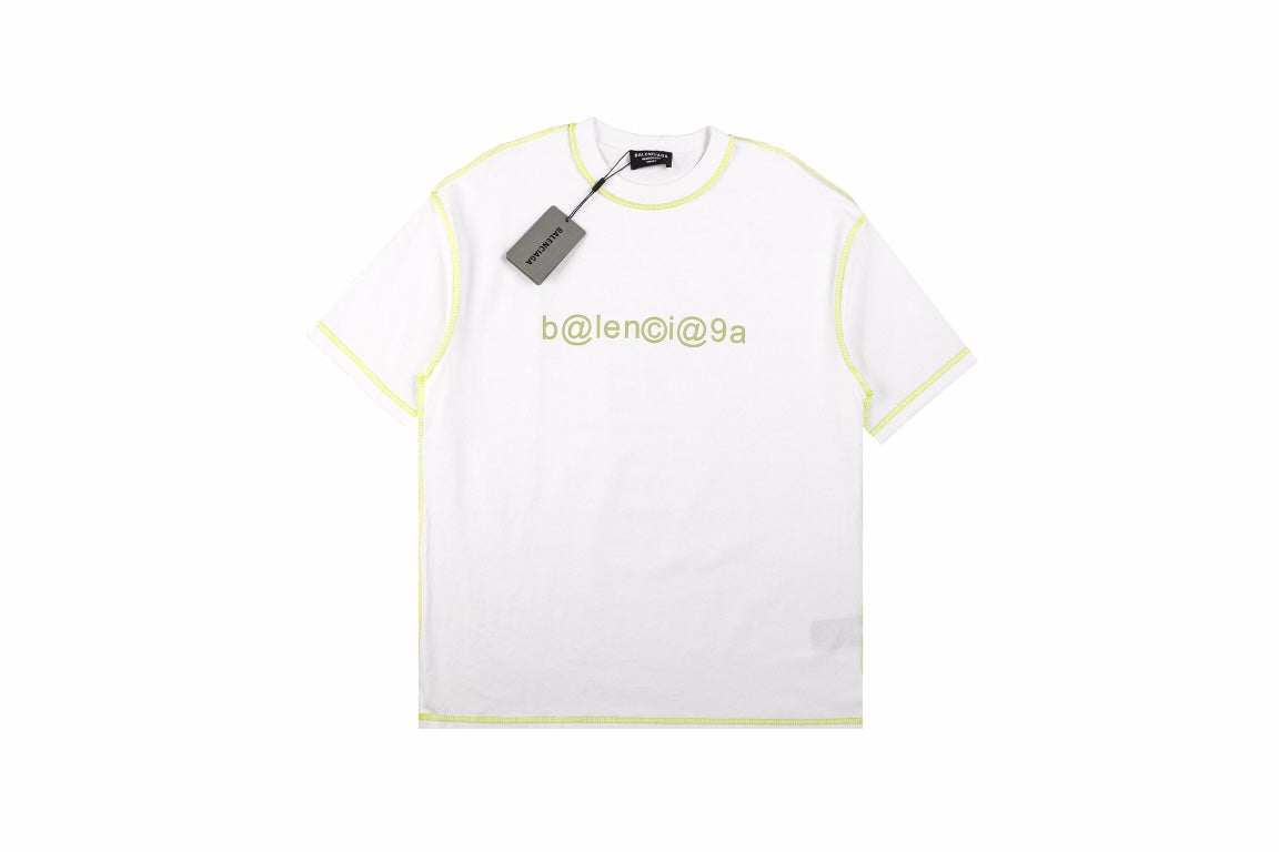 Balenciaga Digital Age Logo T-Shirt Primereos